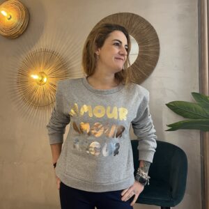Sudadera Clavel