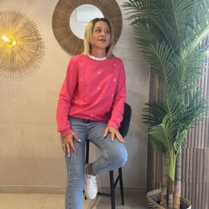 Sudadera Flores