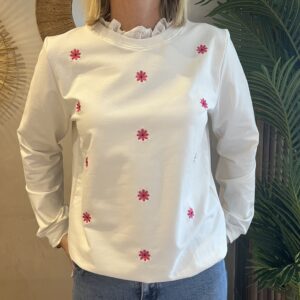 Sudadera Flores - Imagen 2